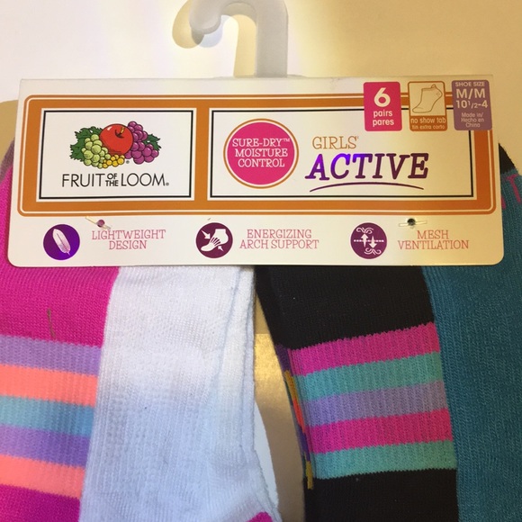 Girl’s socks no show tab - Picture 2 of 2